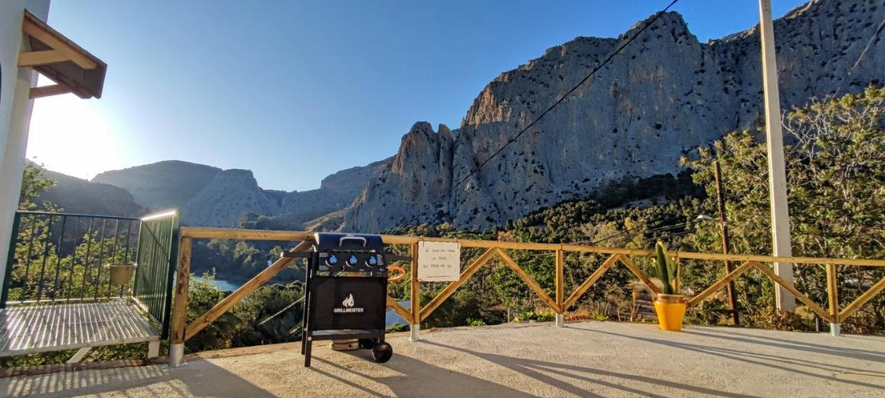La Barberia De Miguel Villa El Chorro Kültér fotó
